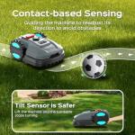 Smart Robotic Lawn Mower with App Control