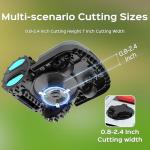 Smart Robotic Lawn Mower with App Control