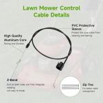 Lawn Mower Throttle Cable for Craftsman & Poulan