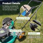 Lawn Mower Throttle Cable for Craftsman & Poulan