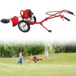 Gas-Powered 49cc 2-Stroke 3-in-1 Lawn Mower