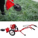 Gas Powered 49cc 2-Stroke Walk-Behind Lawn Mower