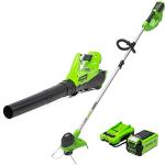 Greenworks 40V Cordless Trimmer and Blower Kit