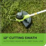 Greenworks 40V Cordless Trimmer and Blower Kit