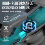 YARDCARE 36V Brushless Cordless Lawn Mower