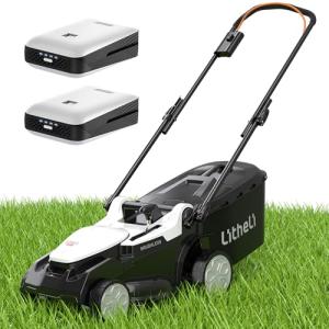 Litheli 16-Inch Cordless Electric Lawn Mower