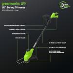 Greenworks 48V 21" Mower, String Trimmer & Blower Set