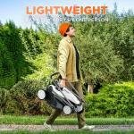 Litheli 16-Inch Cordless Electric Lawn Mower