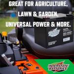 12V 35Ah AGM Battery for Lawn Mower & More