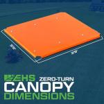 Zero-Turn Mower Canopy with Fan & Lights