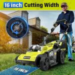 SEYVUM 40V 16-Inch Cordless Push Lawn Mower