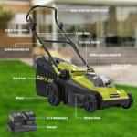 SEYVUM 40V 16-Inch Cordless Push Lawn Mower