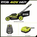 Ryobi 40V HP Brushless 20" Cordless Lawn Mower