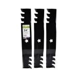 MaxPower 3-Blade Mulching Set for 54" Mowers