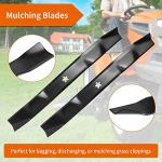 Replacement Mower Blades for Craftsman & Husqvarna