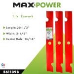 MaxPower 3-Blade Set for 60" Exmark Mowers