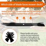 Replacement Mower Blades for Craftsman & Husqvarna