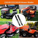 Replacement Mower Blades for Craftsman & Husqvarna