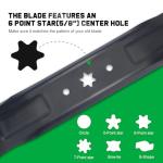 46" Mower Blades for Cub Cadet XT1 XT2