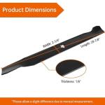 High Lift Mower Blades for Craftsman & Husqvarna