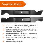 High Lift Mower Blades for 46" Lawn Tractors