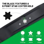 42 Inch Mulching Blades for Cub Cadet & Troy Bilt