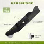 Replacement Lawn Mower Blades for 54" Decks