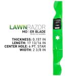 8TEN High-Lift Mower Blade Set for Cub Cadet