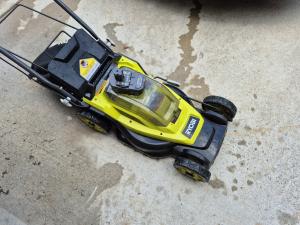 Ryobi 13" Push Lawn Mower with Battery & Charger