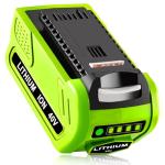 40V 6000mAh Lithium Replacement Battery for Greenworks