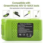 40V 6000mAh Lithium Battery Replacement 2 Pack