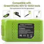 Kosiy 6.0Ah 40V Lithium Battery Replacement for GreenWorks