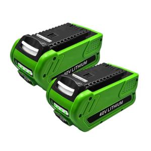 Greenworks 40V 6.0Ah Lithium Battery Replacement (2-Pack)