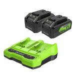 Greenworks 24V Lithium-Ion Battery in Various Sizes