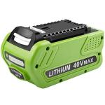 Kosiy 6.0Ah 40V Lithium Battery Replacement for GreenWorks