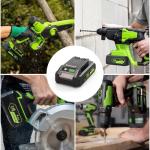 24V 4.0Ah Replacement Battery for Greenworks Tools