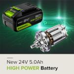 Greenworks 24V Lithium-Ion Battery - Various Sizes