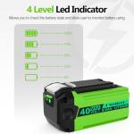 40V 6.0Ah Lithium Battery for GreenWorks Tools