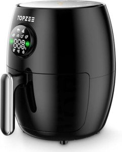 Compact 2.1QT Air Fryer with 4 Cooking Functions