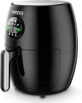 Compact 2.1QT Air Fryer with 4 Cooking Functions
