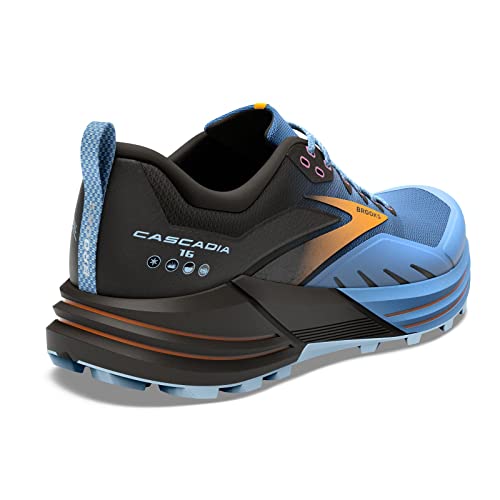 Brooks Cascadia 16 Women's Trail Running Shoe - Blue/Black/Yellow