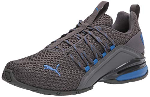 PUMA Axelion Spark Sneakers, Castlerock/Palace Blue, Size 10.5