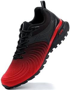 Kricely Men's Lightweight Breathable Athletic Sneakers