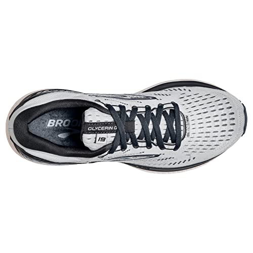 Brooks Glycerin GTS 19 Women's Running Shoe - Grey/Ombre/White