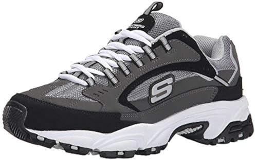 Skechers Stamina Nuovo Men's Sneakers, Charcoal/Black