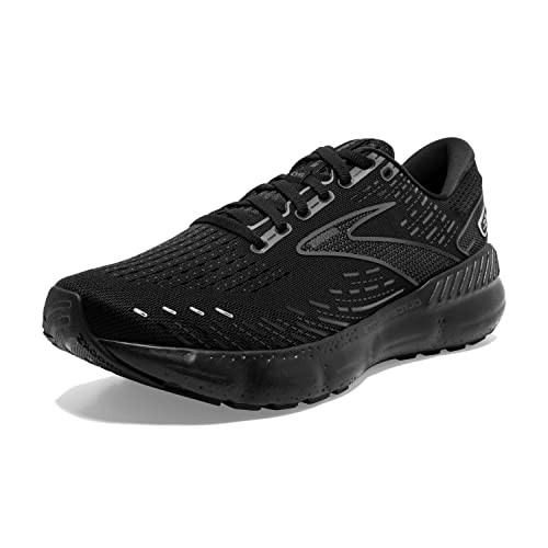 Men's Brooks Glycerin GTS 20 Sneakers - Black/Black/Ebony
