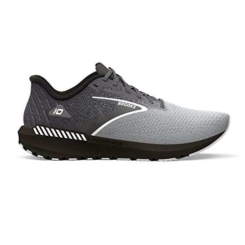 Brooks Men’s Launch GTS 10 Running Shoe - Black/White