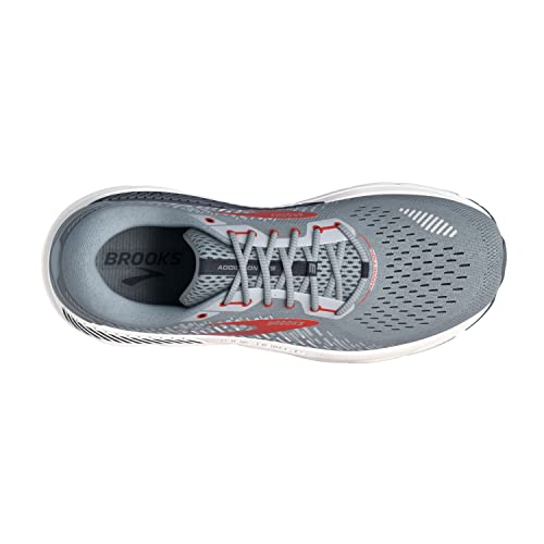 Brooks Men's GTS 15 Supportive Running Shoe - Grey/Ebony/Chili