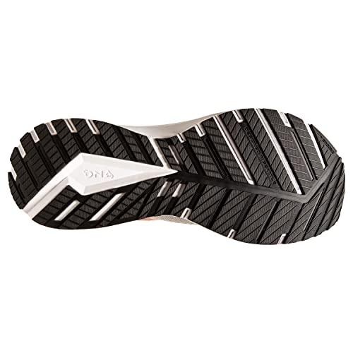 Brooks Men's Revel 4 Running Shoe - Grey/Black/Capri - 10.5 -> Brooks Men's Grey/Black/Capri Running Shoe - 10.5