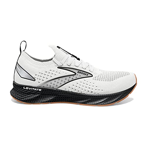 Brooks Levitate Sneakers - White/Black - Size 11